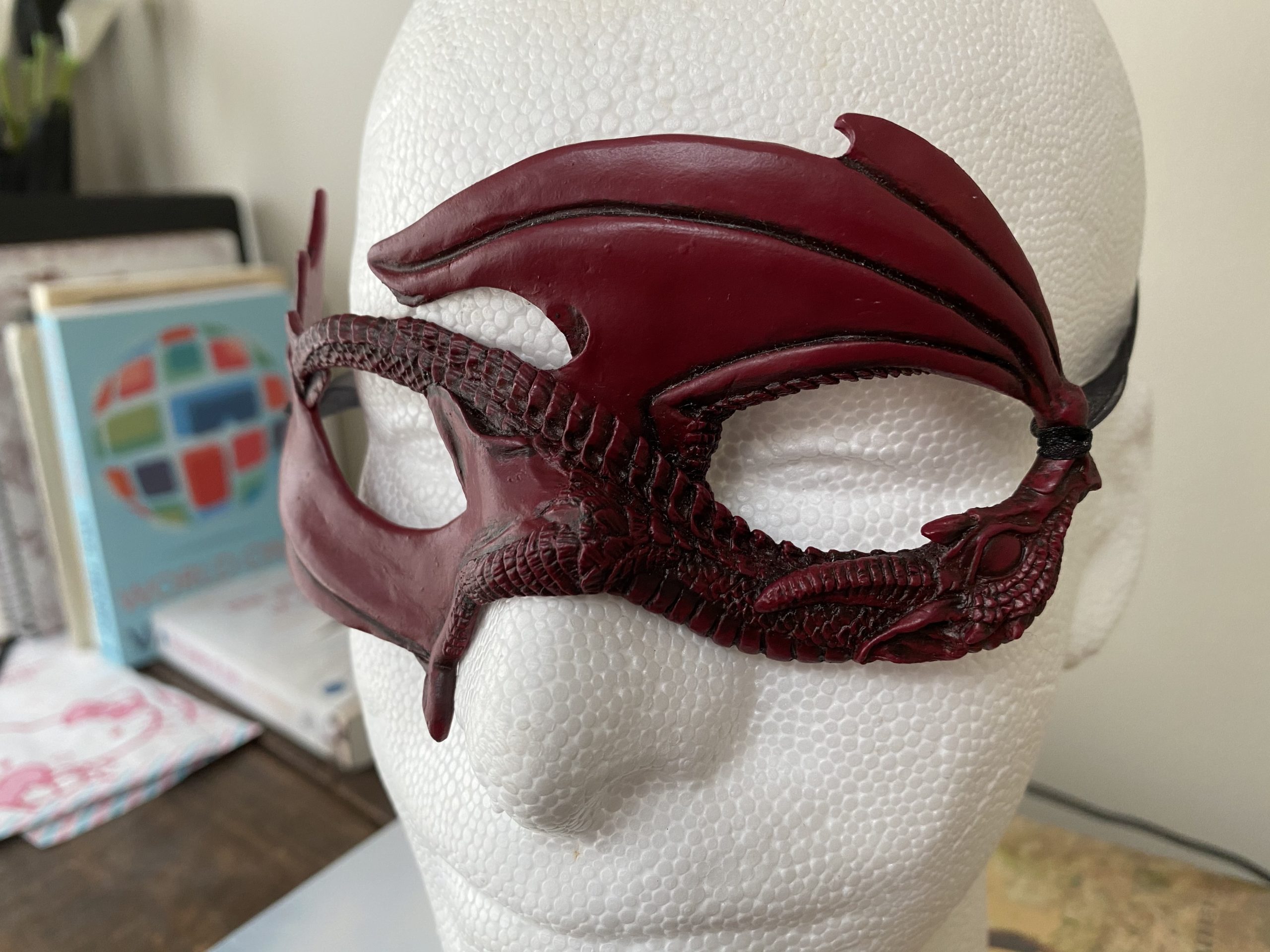 resin dragon mask