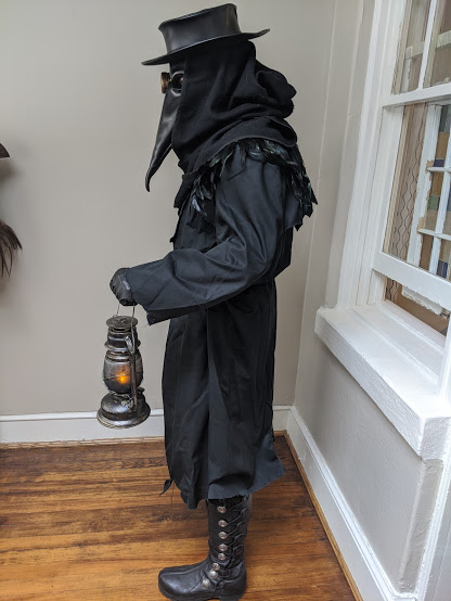 hooded plague doctor