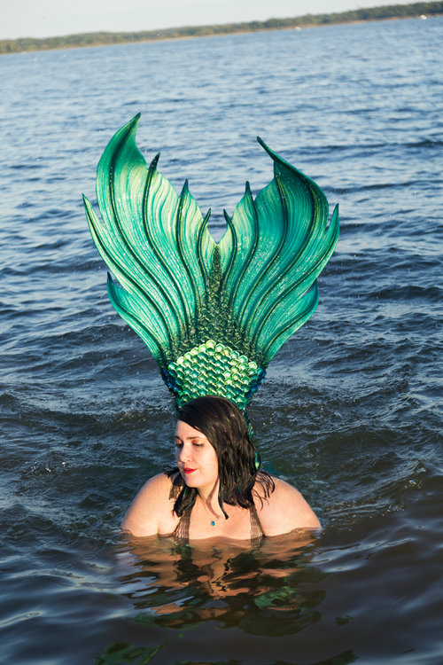 Ariel Green Finfolk Mythic Mermaid Tail Trove Costumes