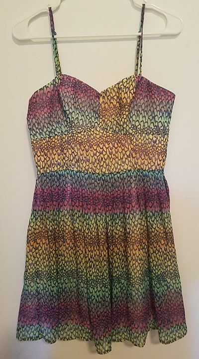 Rainbow Mermaid/Dragon Dress - Trove Costumes
